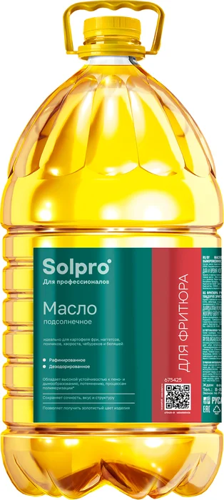 Масло Фритюрное 5л SOLPRO    