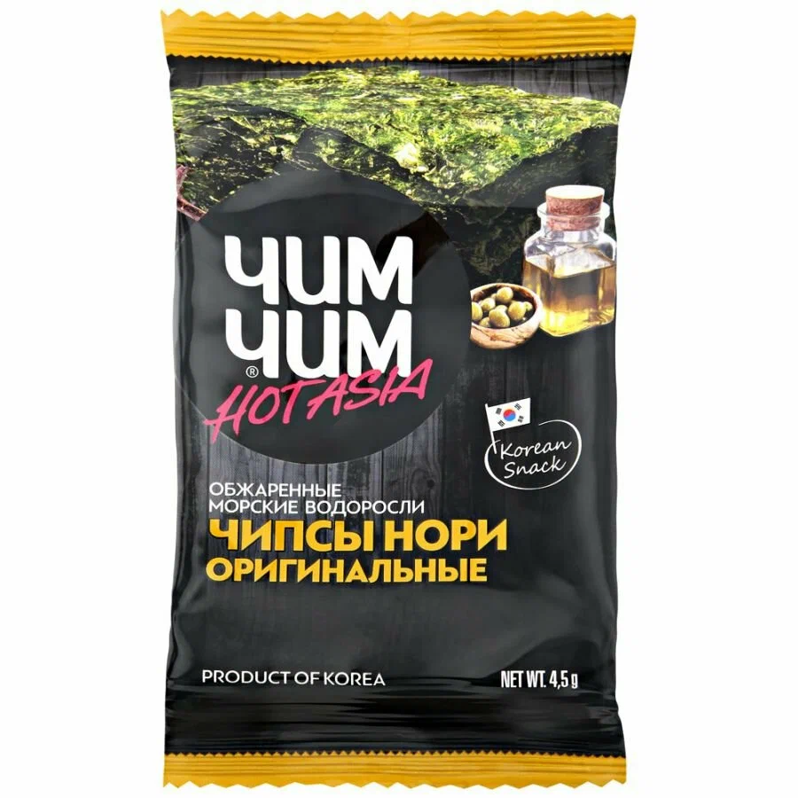 Чипсы нори  Оригинальные 4,5г Чим Чим