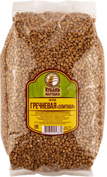 Крупа Гречневая Элитная 800г Кубань-Матушка
