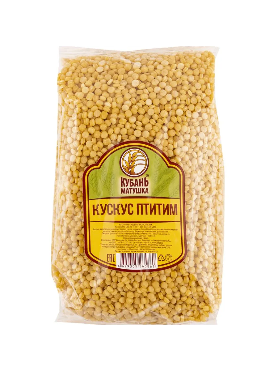 Паста ПТИТИМ макаронные изделия 600г Кубань-Матушка