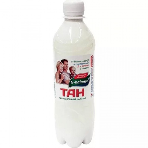 Напиток кисломолоч. Тан 1% 0.5л  G-balance БЗМЖ