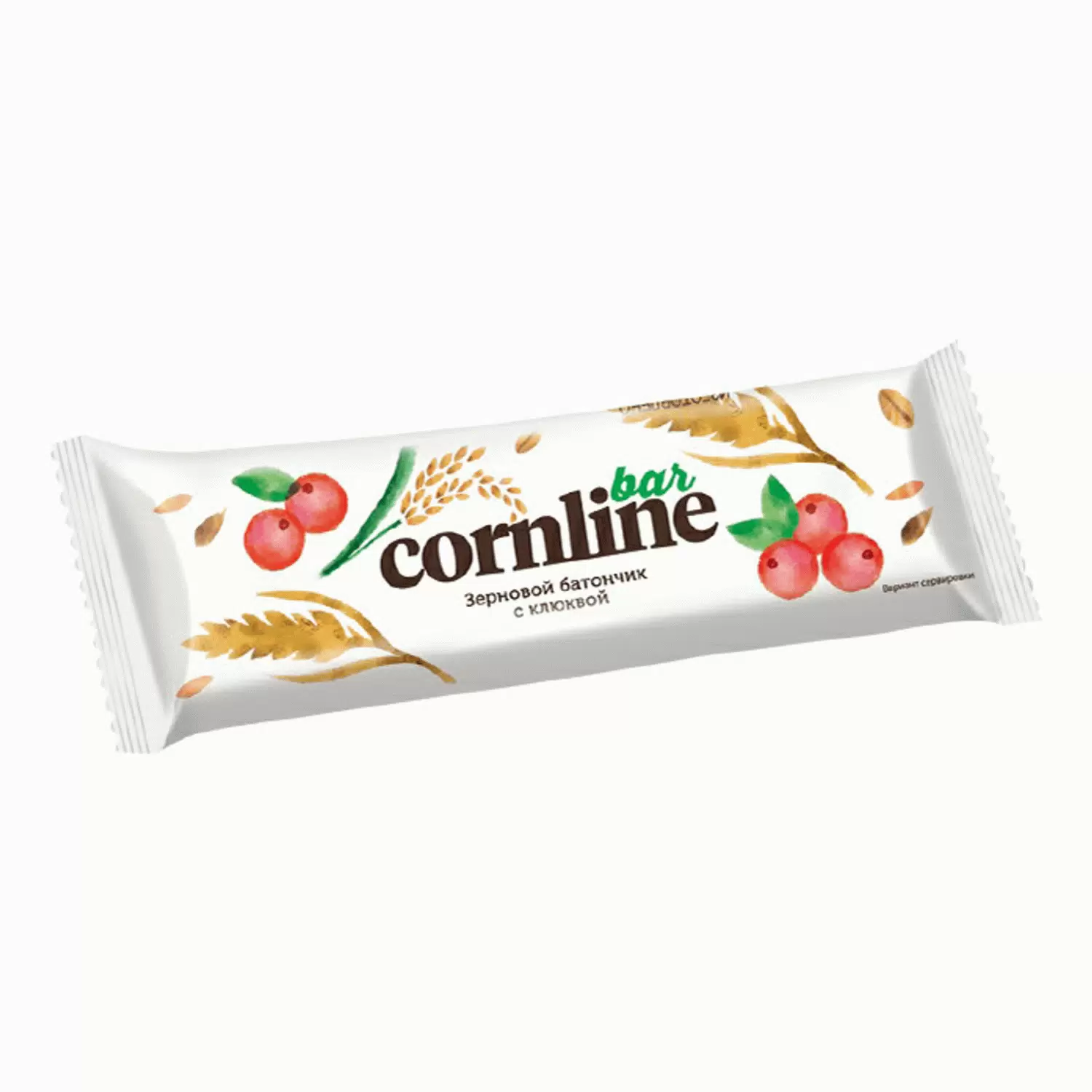Батончик зерновой Cornline Клюква 30г KDV
