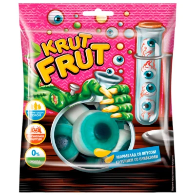 Мармелад жевательный  KRUTFRUT Глаз 0,5кг KDV
