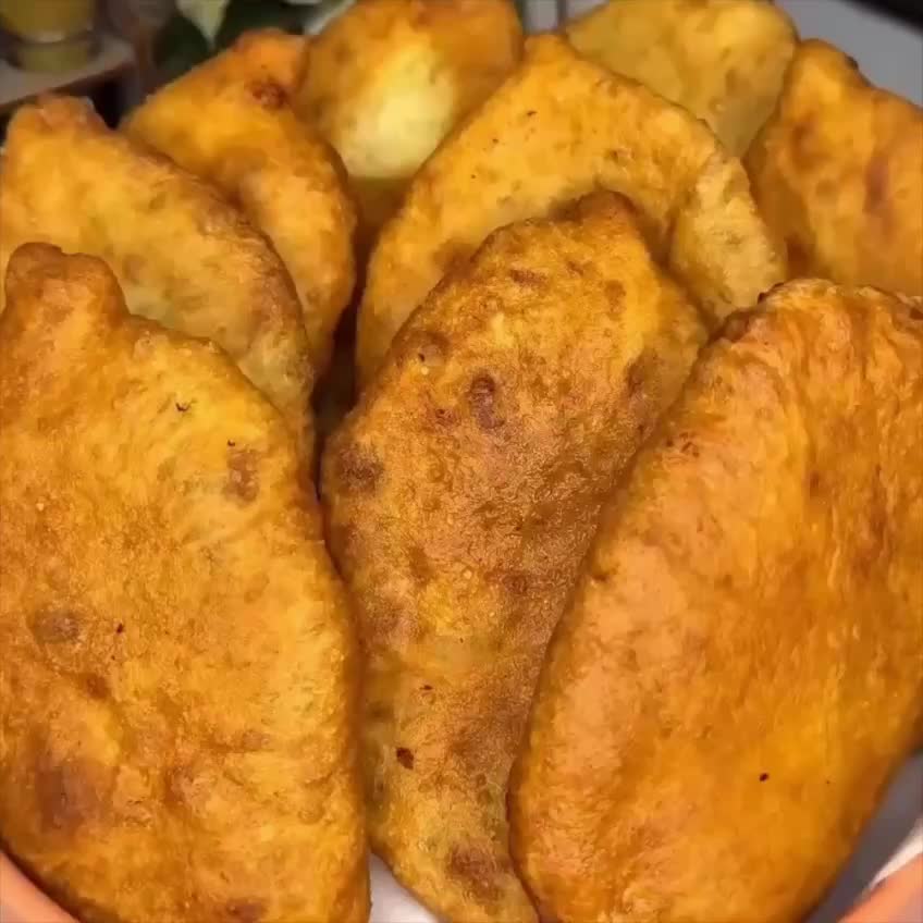 Пирожки Картошка/Печень жареные 1кг Здоровые Продукты