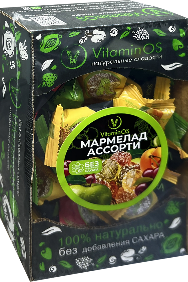 Мармелад Ассорти БЕЗ САХАРА 350г Витаминос