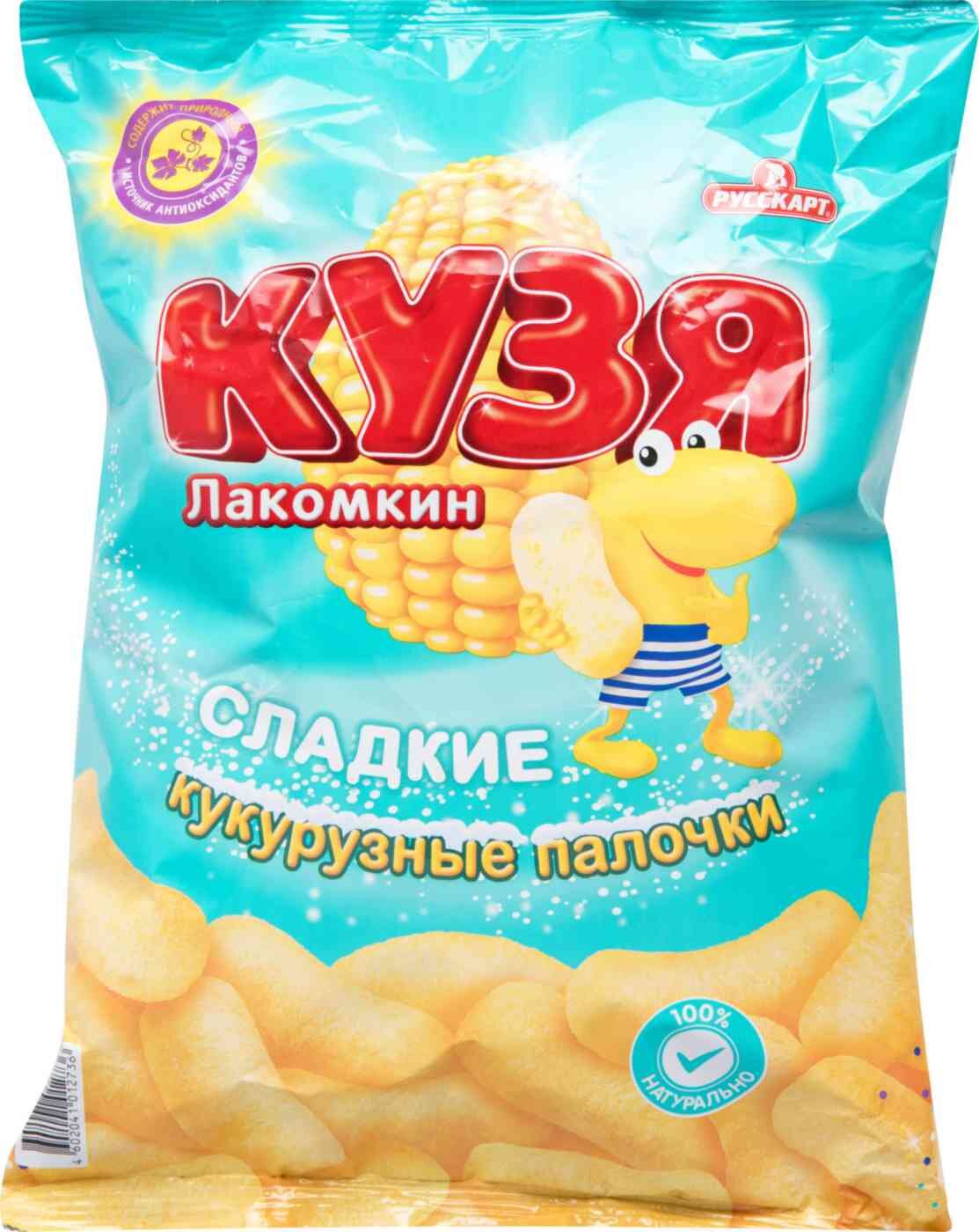 Кукурузные палочки КУЗЯ ЛАКОМКИН 100г