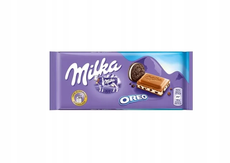 Шоколад MILKA Brownie Oreo 100г