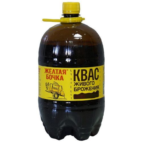 Квас Желтая бочка 1,5л Трехсосенский