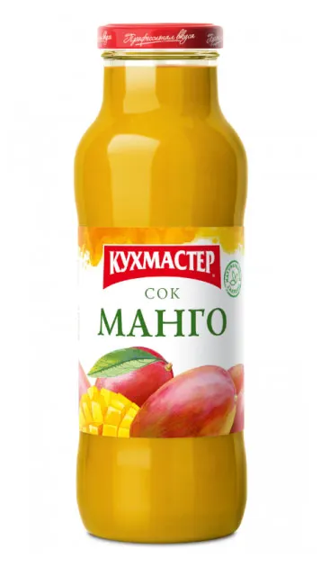 Сок МАНГО с мякотью 0,68л с/б Кухмастер