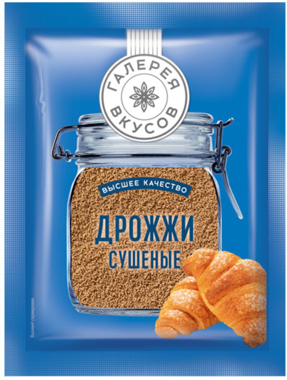 Дрожжи сушеные 10г Галерея Вкусов