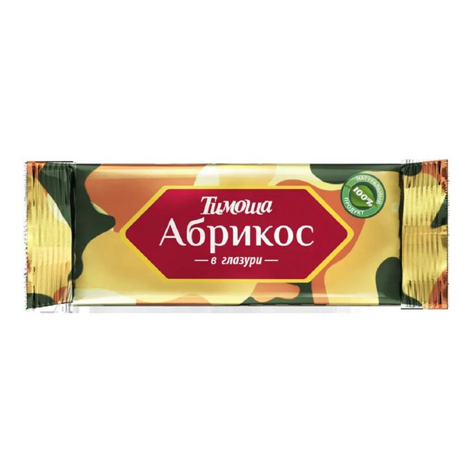 Батончик Курага в глазури 50г Тимоша