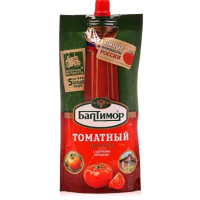 Кетчуп Балтимор Томатный д/п 260г KDV