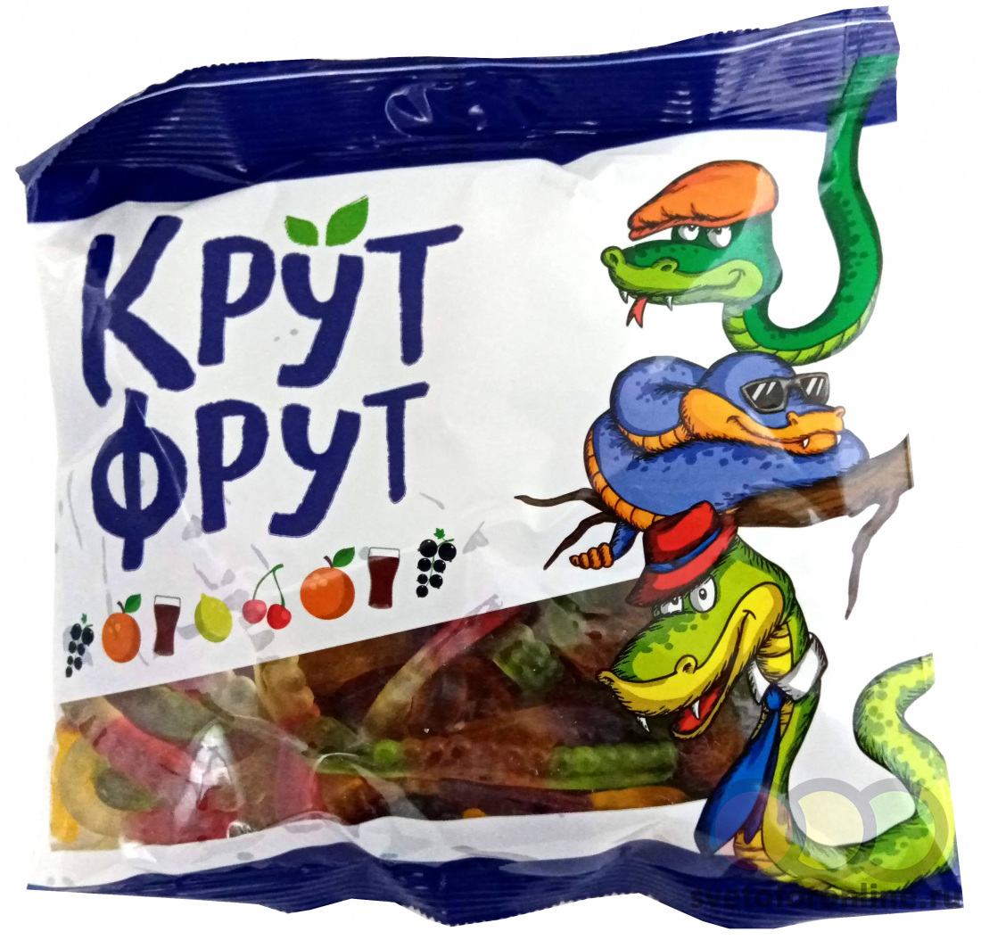 Мармелад жеват. КрутФрут ЗМЕЙКА 500г KDV