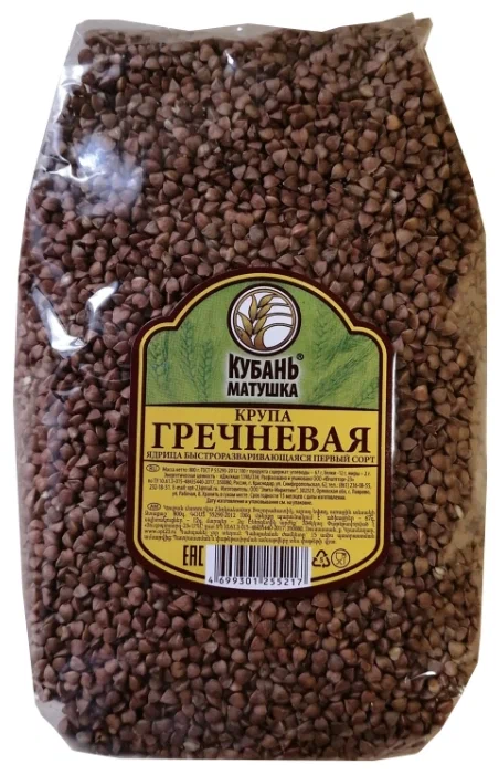 Крупа Гречневая 800г Кубань-Матушка