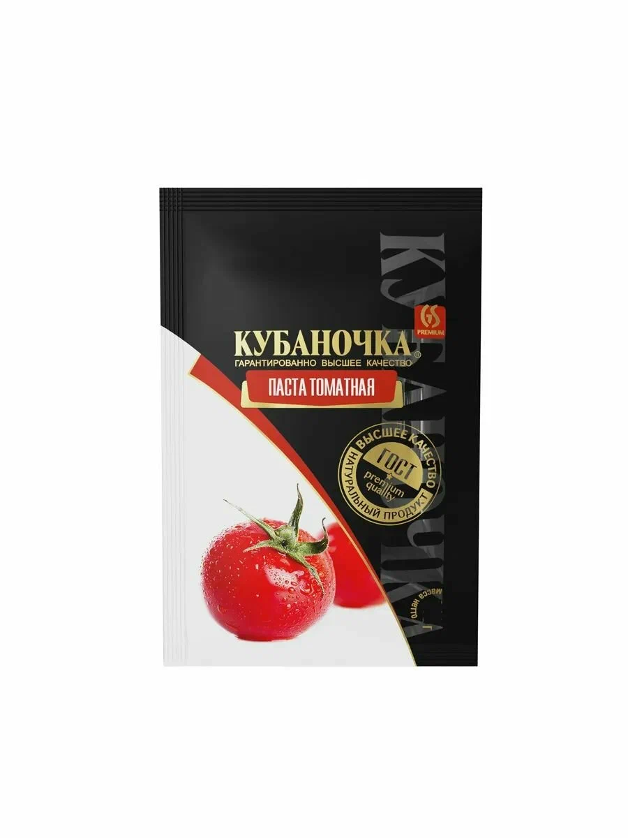 Томатная паста 25% 60г Кубаночка  
