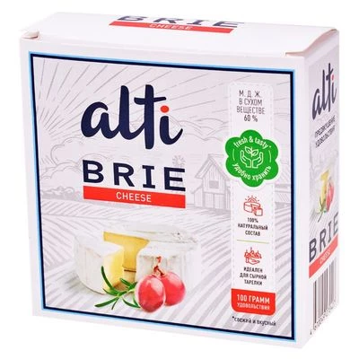 Сыр БРИ 60% 100г ALTI  