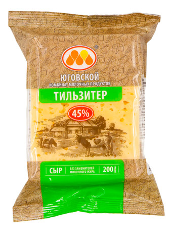 Сыр полутв. Тильзитер 45% 200г Юговской