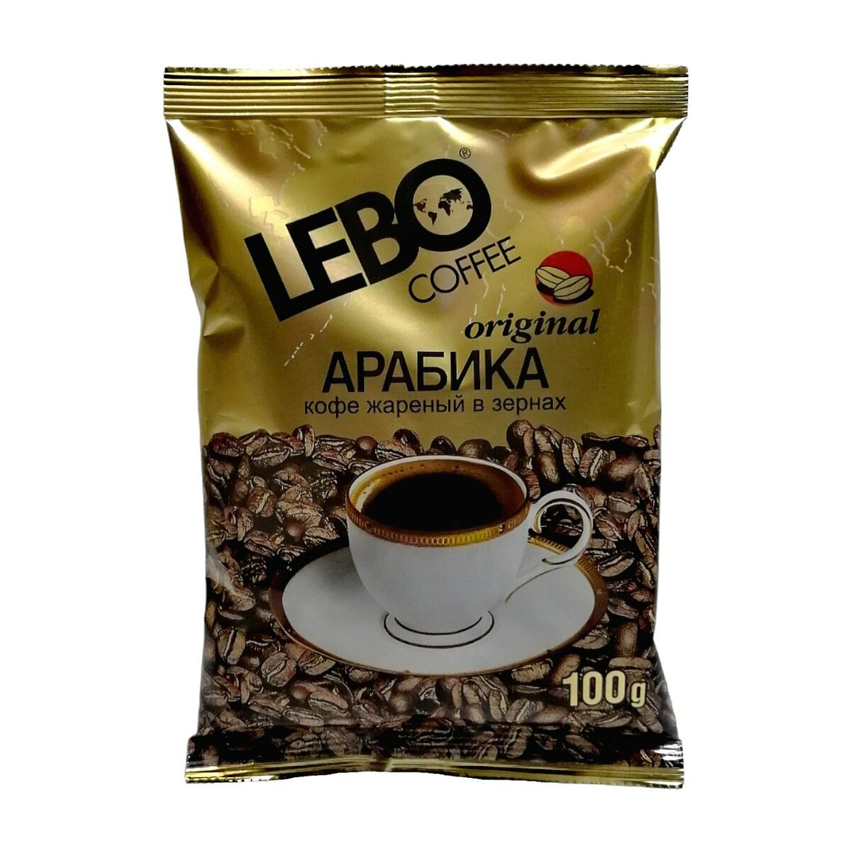 Кофе Лебо"Original" зерно  в/с 100гр.