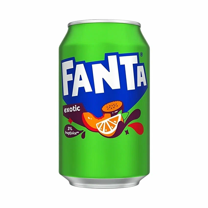 Fanta Exotic Напиток газ. 330мл ж/б