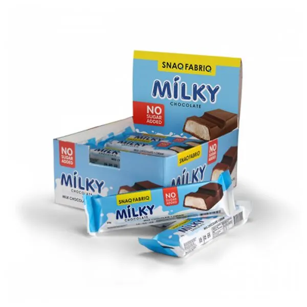 Батончик MILKY сливочная нач. 34г без сахара Снек-Фабрик