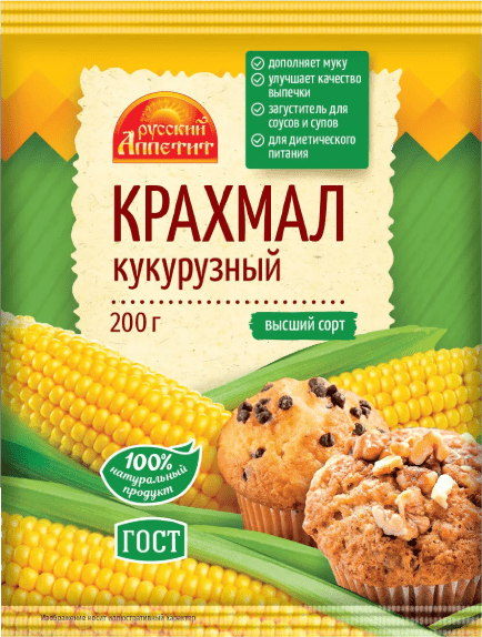 Крахмал кукурузный 200г HAAS