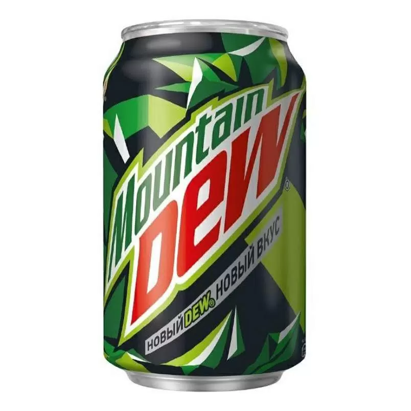 Напиток газ MOUNTAIN DEW 0.33л ж/б Беларусь