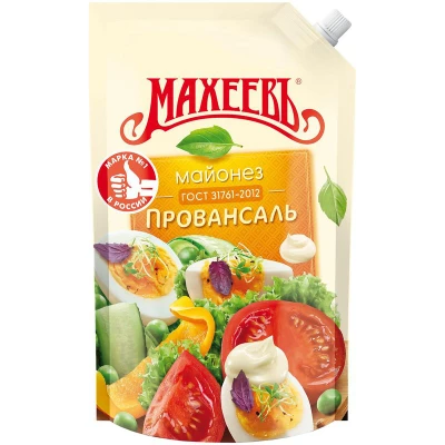 Майонез "МАХЕЕВЪ" провансаль 800мл  д/п  50,5% 