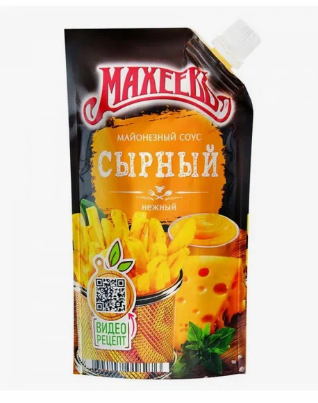 Соус майонезный "МахеевЪ" СЫРНЫЙ Нежный 200г