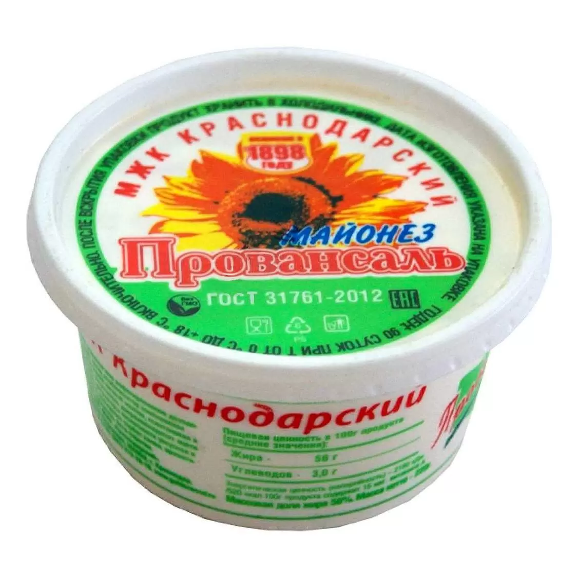Майон. МЖК "Провансаль"220г шайба 56%  