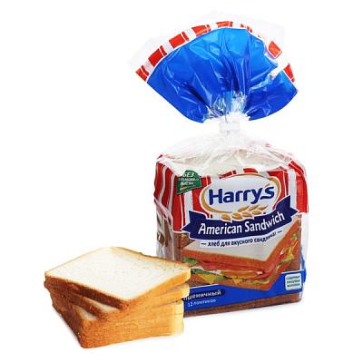 Хлеб Сэндвичный "Harrys" 470г 