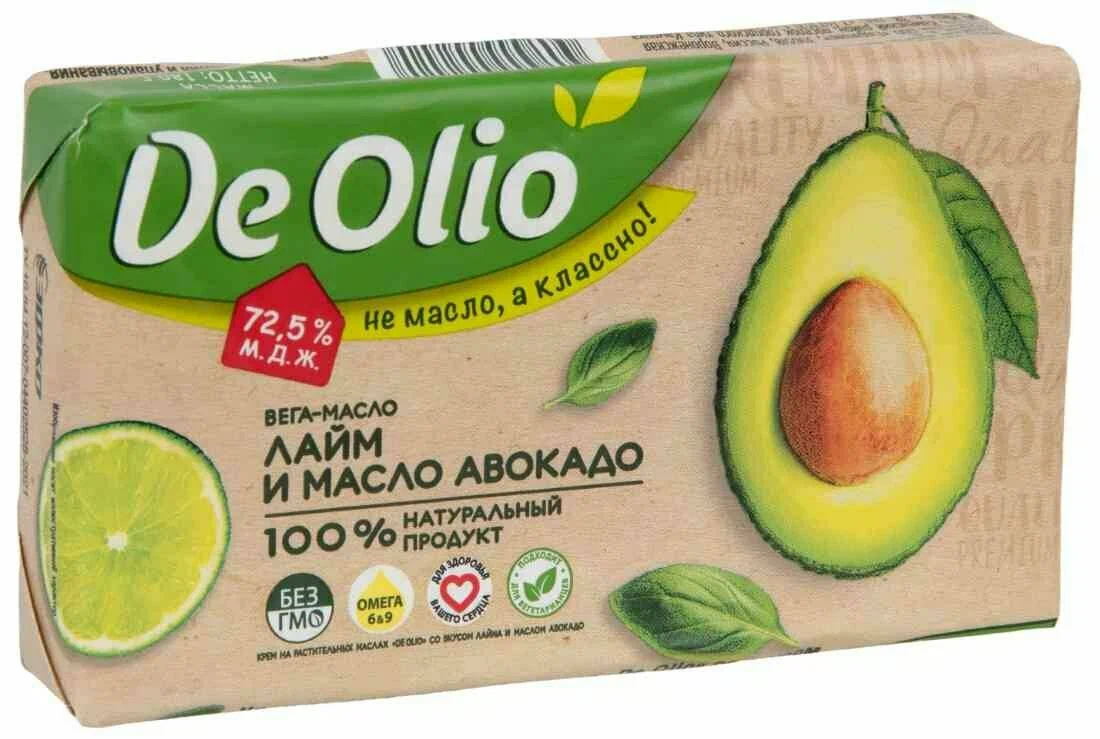 Вега-масло 4 масла 72,5%180г DE OLIO