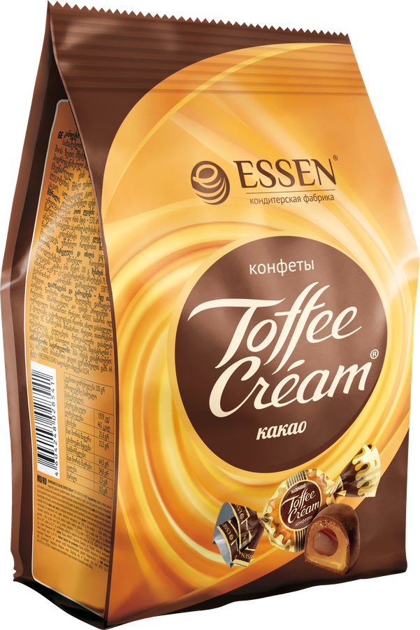 Конфеты ТOFFEE CREAM  200г какао Essen