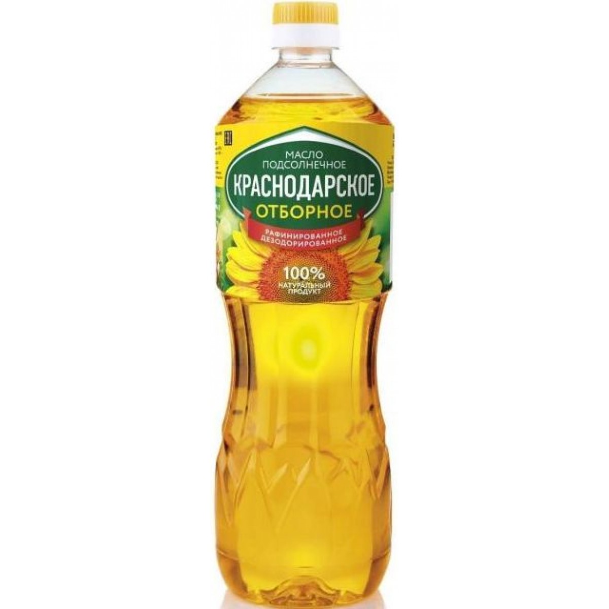 Масло подсолнечное Краснодарское Отборное 1л. 