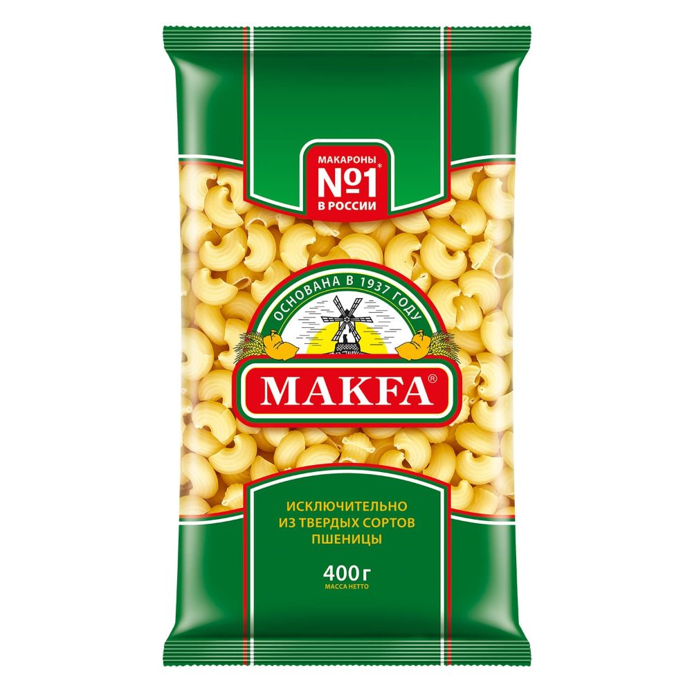 Мак.изделия МАКФА Улитки 400г