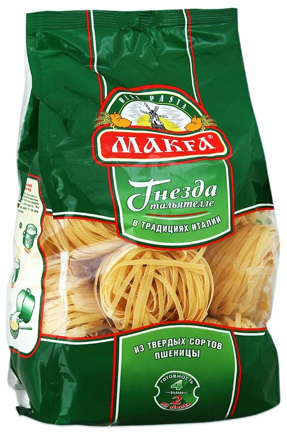 Мак.изделия МАКФА Гнезда Тальятелле 450г