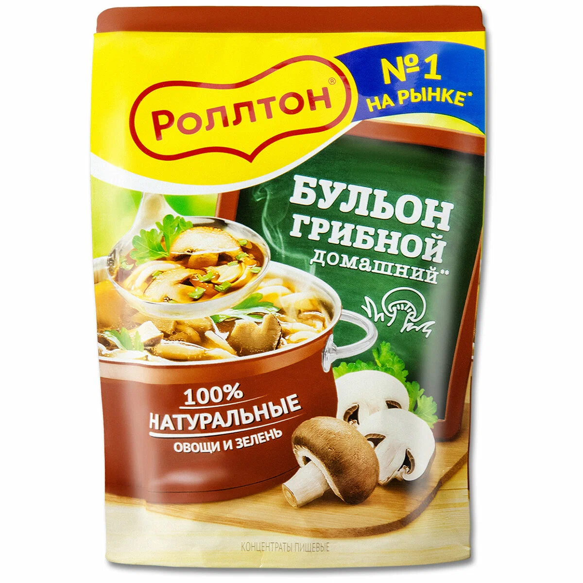 Бульон Грибной домашний 90г Роллтон