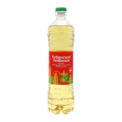 Масло Кукурузное раф. 0,8л Кубанское Любимое