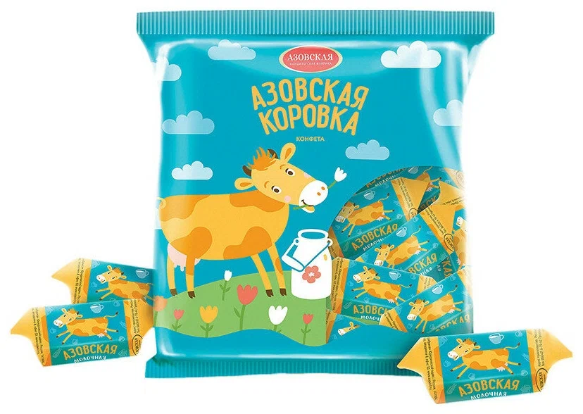 Конфеты Азовская Молочная 300г Азовская к/ф